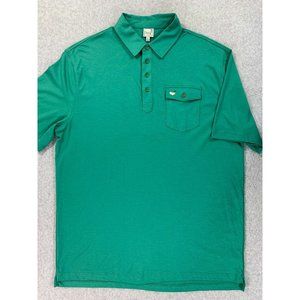 Master's Augusta THE MASTERS Retro Short Sleeve Golf Polo Shirt (Men's XL) Green